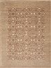 Chobi Beige Hand Knotted 80 X 1010 Area Rug 100-12218 Thumb 0