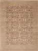 Chobi Beige Hand Knotted 80 X 1010  Area Rug 100-12218 Thumb 0