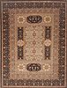 Chobi Black Hand Knotted 90 X 122  Area Rug 100-12222 Thumb 0