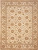 Chobi Beige Hand Knotted 811 X 1111  Area Rug 100-12223 Thumb 0