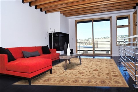 Ziegler Beige Hand Knotted 91 X 1111 Area Rug 100-12225 Image 3