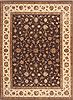 Jaipur Brown Hand Knotted 91 X 122  Area Rug 100-12231 Thumb 0