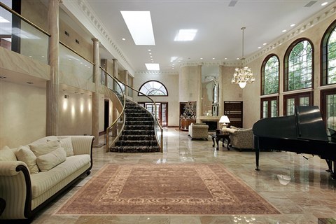Jaipur Brown Hand Knotted 90 X 120 Area Rug 100-12236 Image 1