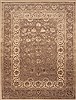 Jaipur Brown Hand Knotted 90 X 120  Area Rug 100-12236 Thumb 0