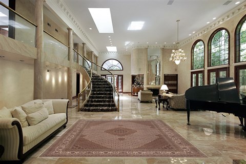 Mahi Brown Hand Knotted 83 X 115 Area Rug 100-12245 Image 1