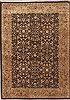 Pak-Persian Black Hand Knotted 41 X 59 Area Rug 100-12246 Thumb 0