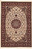 Tabriz Beige Hand Knotted 41 X 60  Area Rug 100-12248 Thumb 0