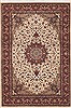 Tabriz Beige Hand Knotted 40 X 60  Area Rug 100-12249 Thumb 0