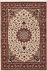 Tabriz Beige Hand Knotted 40 X 60 Area Rug 100-12249 Thumb 0