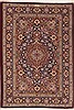 Qum Blue Hand Knotted 33 X 49  Area Rug 100-12259 Thumb 0