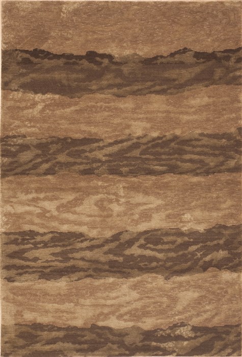 Modern Green Hand Knotted 46 X 66  Area Rug 100-12270 Image 0