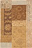 Patchwork Brown Hand Knotted 31 X 49 Area Rug 100-12272 Thumb 0