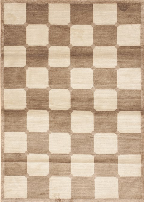 Modern Brown Hand Knotted 46 X 66  Area Rug 100-12278 Image 0