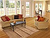 Modern Brown Hand Knotted 45 X 65 Area Rug 100-12279 Thumb 5