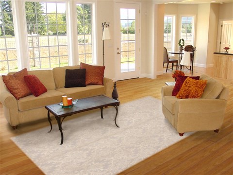 Modern Grey Hand Knotted 60 X 811 Area Rug 100-12291 Image 4