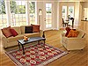Shiraz Red Hand Knotted 49 X 78  Area Rug 100-12303 Thumb 4