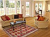 Shiraz Red Hand Knotted 49 X 78 Area Rug 100-12303 Thumb 4