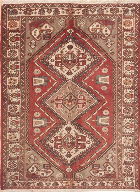 Mussel Red Hand Knotted 411 X 69 Area Rug 100-12309 Image 0