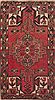Hamedan Red Hand Knotted 34 X 63  Area Rug 100-12316 Thumb 0