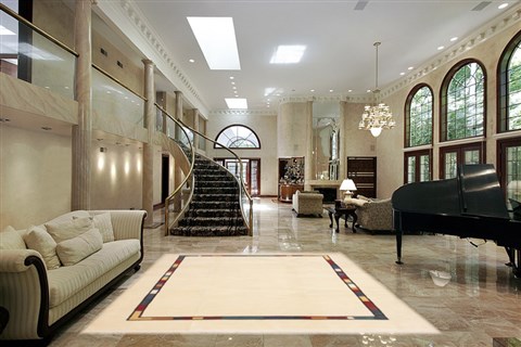 Modern Beige Hand Knotted 68 X 99 Area Rug 100-12317 Image 1