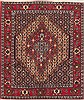 Sanandaj Red Hand Knotted 41 X 410  Area Rug 100-12318 Thumb 0