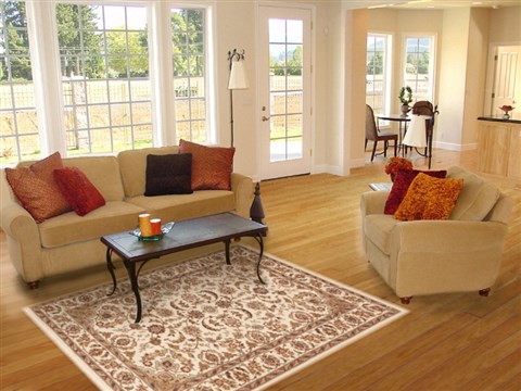 Sino-Persian Beige Hand Knotted 39 X 59 Area Rug 100-12324 Image 5