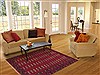 Baluch Red Hand Knotted 37 X 63 Area Rug 100-12325 Thumb 5