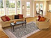 Nain Green Hand Knotted 69 X 100 Area Rug 100-12341 Thumb 4