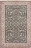 Nain Green Hand Knotted 69 X 100  Area Rug 100-12341 Thumb 0