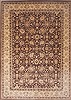 Chobi Brown Hand Knotted 99 X 144  Area Rug 100-12343 Thumb 0