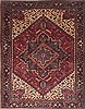 Heriz Red Hand Knotted 90 X 1110  Area Rug 131-12345 Thumb 0