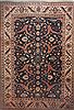 Karajeh Blue Hand Knotted 135 X 203  Area Rug 100-12351 Thumb 0