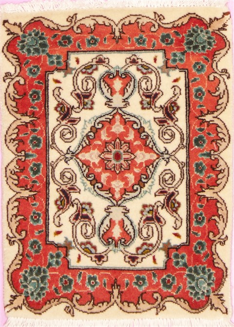 Pishavar Beige Square Hand Knotted 10 X 15  Area Rug 100-12364 Image 0