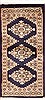 Pak-Persian Blue Hand Knotted 10 X 20  Area Rug 100-12365 Thumb 0