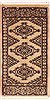 Pak-Persian Beige Hand Knotted 10 X 20  Area Rug 100-12370 Thumb 0