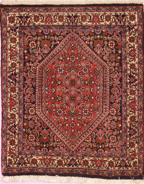Bidjar Red Square Hand Knotted 18 X 20  Area Rug 100-12383 Image 0