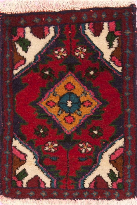 Hamedan Red Hand Knotted 14 X 20  Area Rug 100-12385 Image 0