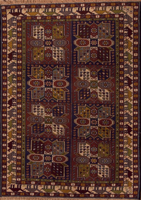 Baluch Multicolor Hand Knotted 311 X 511 Area Rug 251-12395 Image 0