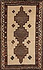Gabbeh White Hand Knotted 43 X 68  Area Rug 251-12399 Thumb 0
