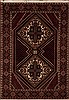 Shahre Babak Brown Hand Knotted 45 X 62  Area Rug 251-12402 Thumb 0