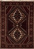 Shahre Babak Brown Hand Knotted 45 X 62 Area Rug 251-12402 Thumb 0