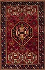 Sirjan Red Hand Knotted 47 X 70 Area Rug 251-12403 Thumb 0