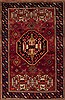 Sirjan Red Hand Knotted 47 X 70  Area Rug 251-12403 Thumb 0