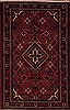 Joshaghan Red Hand Knotted 46 X 70  Area Rug 251-12404 Thumb 0