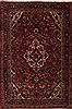 Sarouk Red Hand Knotted 45 X 67  Area Rug 251-12407 Thumb 0