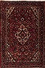 Sarouk Red Hand Knotted 45 X 67  Area Rug 251-12407 Thumb 0