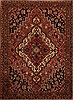 Bakhtiar Purple Hand Knotted 52 X 70 Area Rug 251-12410 Thumb 0