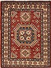 Kazak Red Hand Knotted 57 X 74  Area Rug 251-12411 Thumb 0