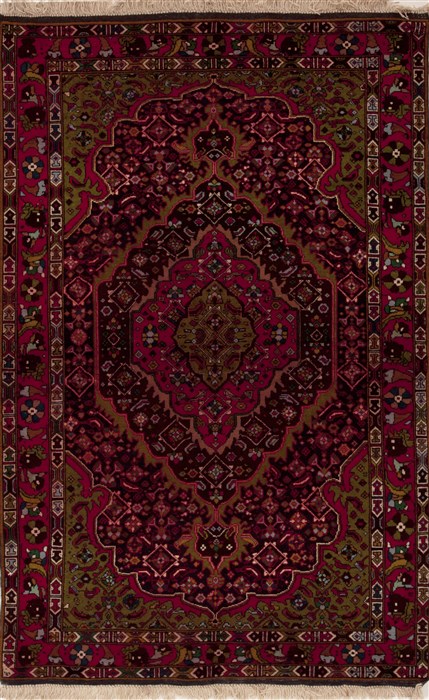 Baluch Blue Hand Knotted 42 X 65 Area Rug 251-12415 Image 0
