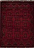 Khan Mohammadi Red Hand Knotted 411 X 67  Area Rug 251-12416 Thumb 0